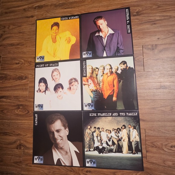 WOW 1997 Years 30 Top Christian Artist And Songs 24x36 Double Sided Promo Poster - Picture 5 of 6